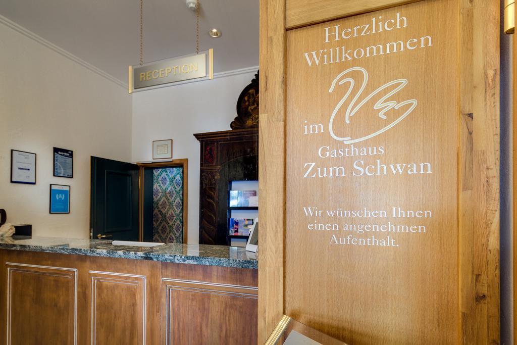 Gasthaus Zum Schwan Oschatz Buitenkant foto